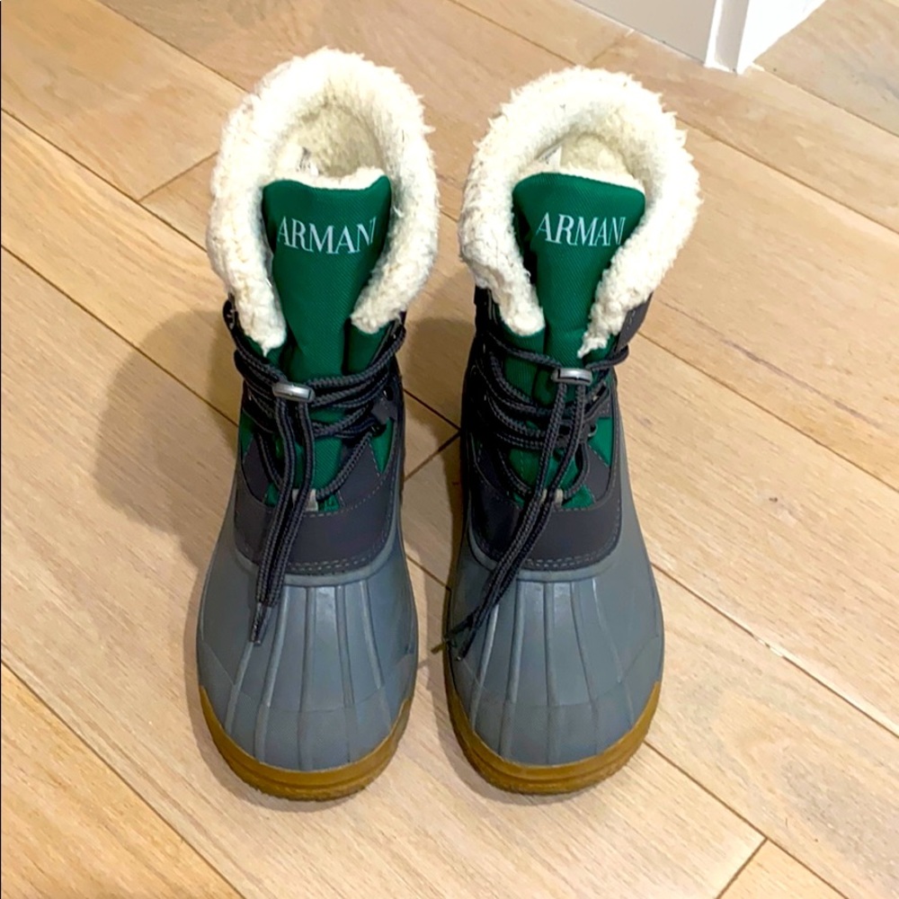 Armani Junior snow boots ❄️